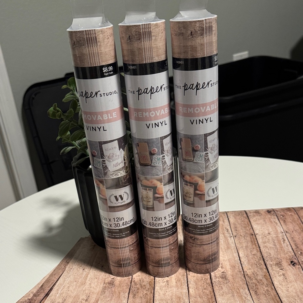 Wood Grain Vinyl for Cricuit Cutting Machine New Hobby Lobby